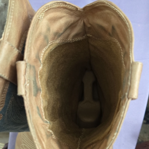 Coconuts by Matisse Tan and Blue Ankle Boots - Picture 5 of 5